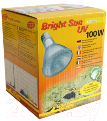 Лампа для террариума Lucky Reptile Bright Sun UV Пустыня / BSD-100