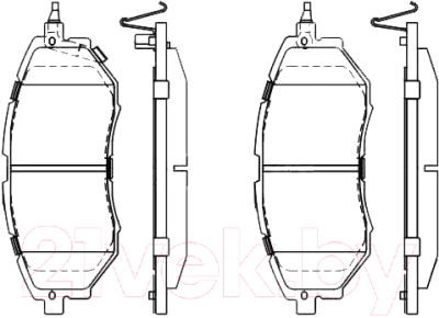 

Тормозные колодки Bosch, 0986494679