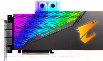 

Видеокарта Gigabyte, Aorus GeForce RTX 2080 Ti Xtreme Waterforce WB 11GB