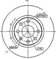 Тормозной диск Patron PBD1625 - 