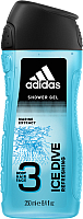 

Гель для душа Adidas, Body Hair Face Ice Dive для мужчин