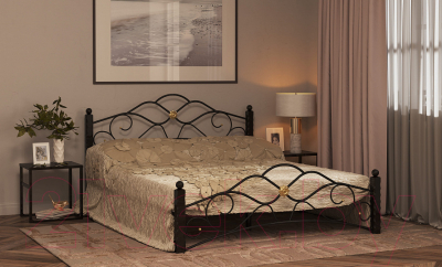 Полуторная кровать Сакура Garda-3 140 (венге)