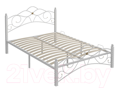 Двуспальная кровать Сакура Garda-3 180 (белый)