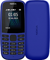 Мобильный телефон Nokia 105 Dual 2019 / TA-1174 (синий) - 