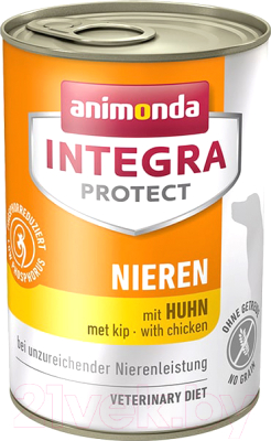 Влажный корм для собак Animonda Integra Protect Nieren c курицей / 86402 (400г)