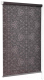 Рулонная штора Delfa Сантайм Металлик Принт СРШ-01МП 3592 (81x170, шоколад) - 
