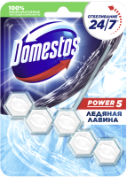 Чистящее средство для унитаза Domestos Power 5. Ледяная лавина (55г) - 