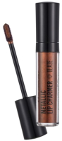 

Жидкая помада для губ Flormar, Metallic Lip Charmer Glaze Глянцевая тон 008