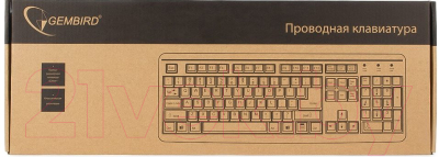 Клавиатура Gembird KB-8300-BL-R