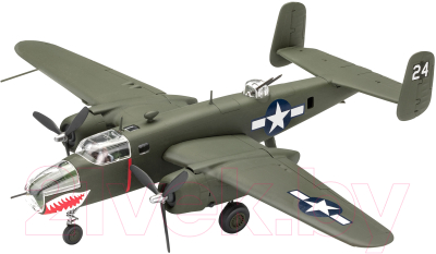 Сборная модель Revell Easy-Click Американский бомбардировщик B-25 Mitchell 1:72 (03650)