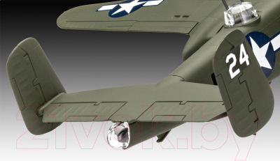 Сборная модель Revell Easy-Click Американский бомбардировщик B-25 Mitchell 1:72 (03650)