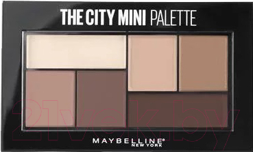 Палетка теней для век Maybelline New York The City Mini Palette тон 480