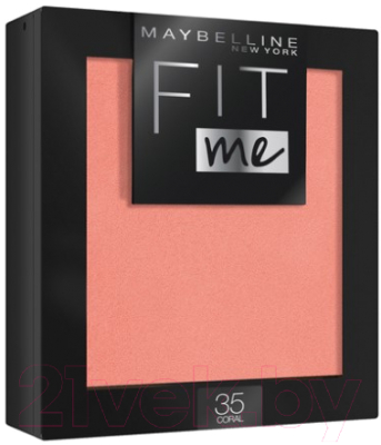 

Румяна Maybelline New York, Розовый, Fit Me 35