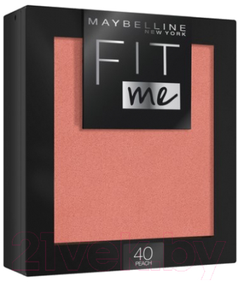 Румяна Maybelline New York Fit Me 40 (персик)