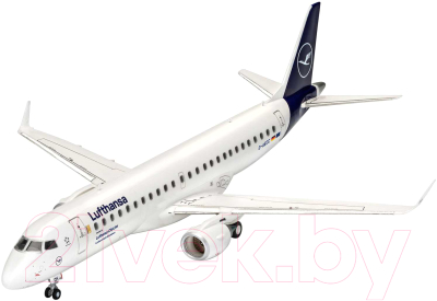 Сборная модель Revell Embraer 190 Lufthansa New Livery 1:144 / 03883