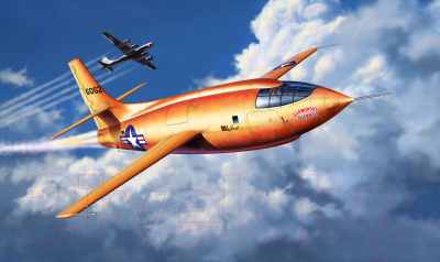 Сборная модель Revell Экспериментальный самолет Bell X-1 Supersonic 1:32 / 03888