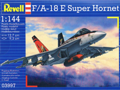 Сборная модель Revell Самолет F/A-18E Super Hornet 1:144 / 03997