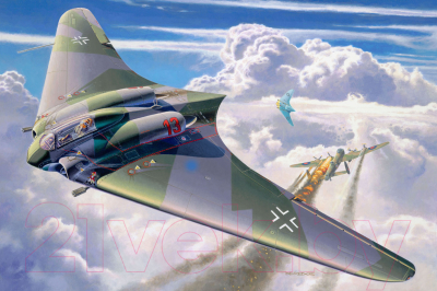 Сборная модель Revell Немецкий самолет Horten Go 229 1:72 / 04312