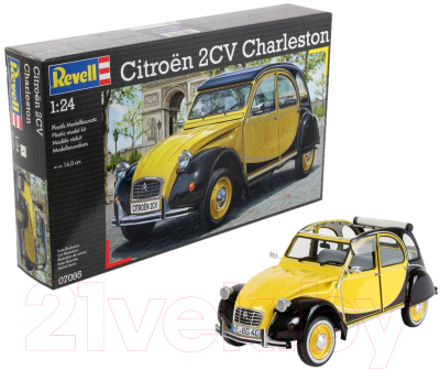 Сборная модель Revell Автомобиль Citroen 2CV Charleston 1:24 / 07095