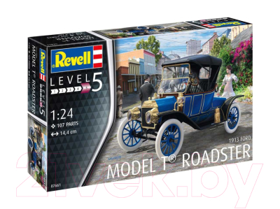 

Сборная модель Revell, Автомобиль Ford Model T Roadster 1:24 / 07661
