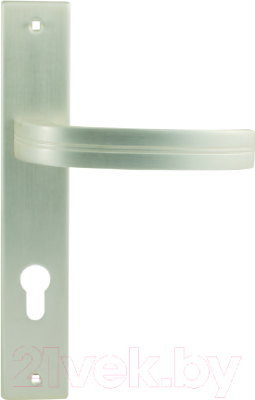 Ручка дверная Нора-М 106-85 мм (белый жемчуг)