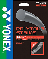 Струна для теннисной ракетки Yonex Polytour Strike 125 SET (12м, железно-серый) - 