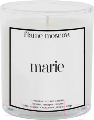 Свеча FlameMoscow Marie / GL004 (310мл)