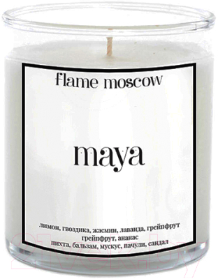 Свеча FlameMoscow Maya / GL005 (310мл)