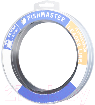 Леска флюорокарбоновая Fishmaster Fluorocarbon Leader White 0.40мм (30м)