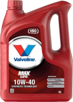 Моторное масло Valvoline MaxLife 10W40 / 872296 (4л) - 