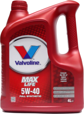 Моторное масло Valvoline Maxlife 5W40 / 872364 (4л)