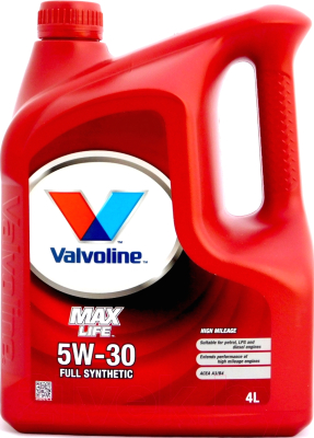 Моторное масло Valvoline Maxlife 5W30 / 872370 (4л)