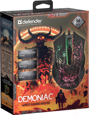 Мышь Defender Demoniac GM-540L / 52540
