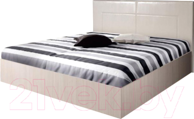Полуторная кровать Мебель-Парк Аврора 4 200x120 (светлый)