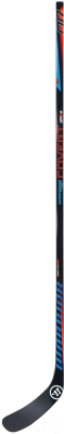 Клюшка хоккейная Warrior Covert QRE4 Grip 75 / QRE475G8-LFT (черный/синий/красный)
