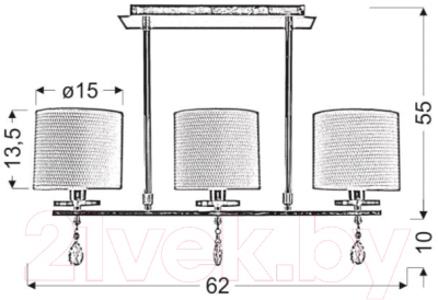 Люстра Candellux Estera 33-11510