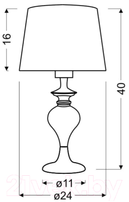 Прикроватная лампа Candellux Gillenia 41-11954