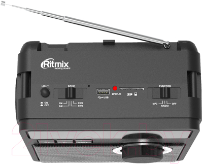 Радиоприемник Ritmix RPR-210 (черный)