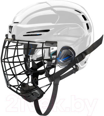 Шлем хоккейный Warrior Covert PX2 Combo Slvcage / PX2HCS6-WH-M (белый)