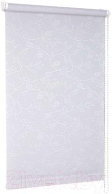 Рулонная штора Delfa Сантайм Жаккард Версаль СРШ-01М 8701 (57x170, белый)