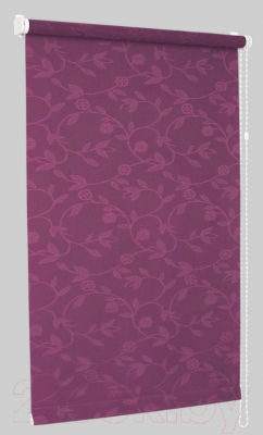Рулонная штора Delfa Сантайм Жаккард Версаль СРШ-01М 8706 (34x170, фиолетовый)