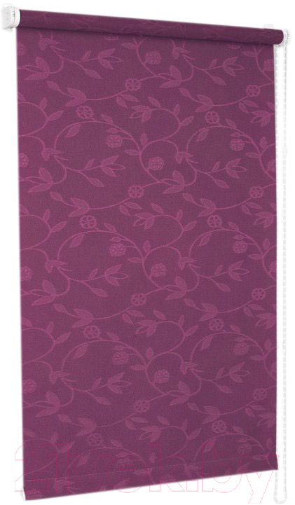 Рулонная штора Delfa Сантайм Жаккард Версаль СРШ-01М 8706 (43x170, фиолетовый)