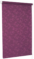 Рулонная штора Delfa Сантайм Жаккард Версаль СРШ-01М 8706 (62x170, фиолетовый) - 
