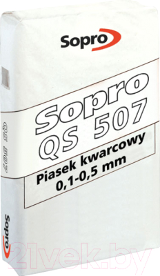 Кварцевый песок Sopro QS 507 (25кг)