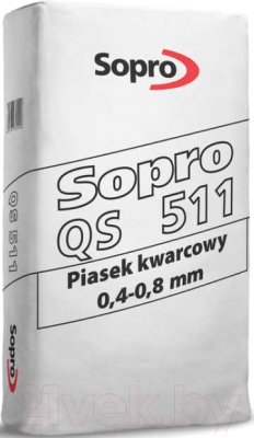 Кварцевый песок Sopro QS 511 (25кг)