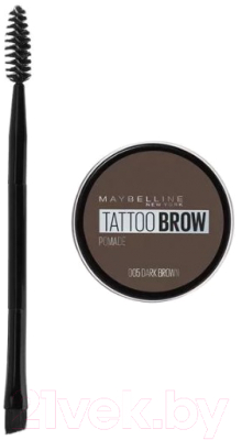 Помада для бровей Maybelline New York Tattoo Brow Pomade 05 (темно-коричневый)