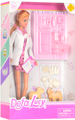 Кукла с аксессуарами Defa Доктор / 8346