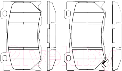 

Тормозные колодки Bosch, 0986494707