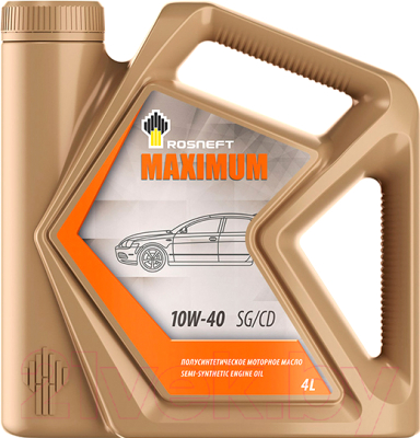 Моторное масло Роснефть Maximum 10W40 (4л)