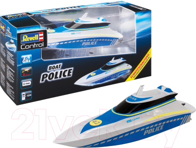 Радиоуправляемая игрушка Revell Лодка водной полиции / 24138